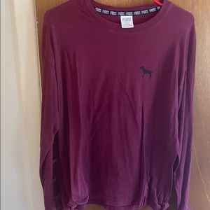 Pink long sleeve shirt